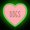RGB Neon Sign: Unique Home Decor for Dog Lovers Everywhere