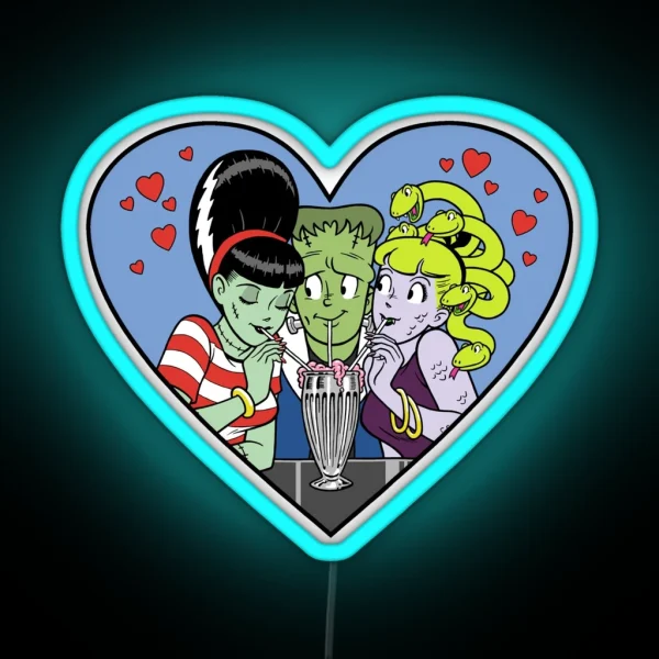 I Love Frankie RGB Neon Sign