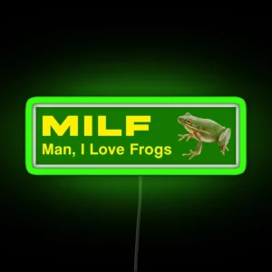 I Love Frogs RGB Neon Sign