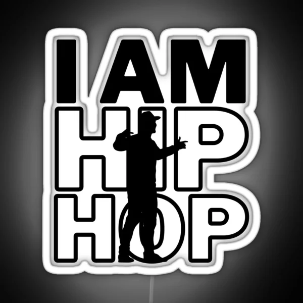 I Love Hip Hop RGB Neon Sign