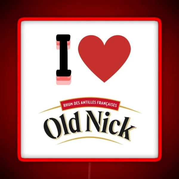 I Love Old Nick RGB Neon Sign
