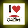 Vintage Style LED I Love Old Nick Neon Sign Decoration