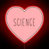 RGB Neon Sign for Science Lovers and Educators Everywhere Display
