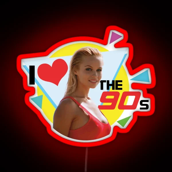 I Love The 90 S RGB Neon Sign