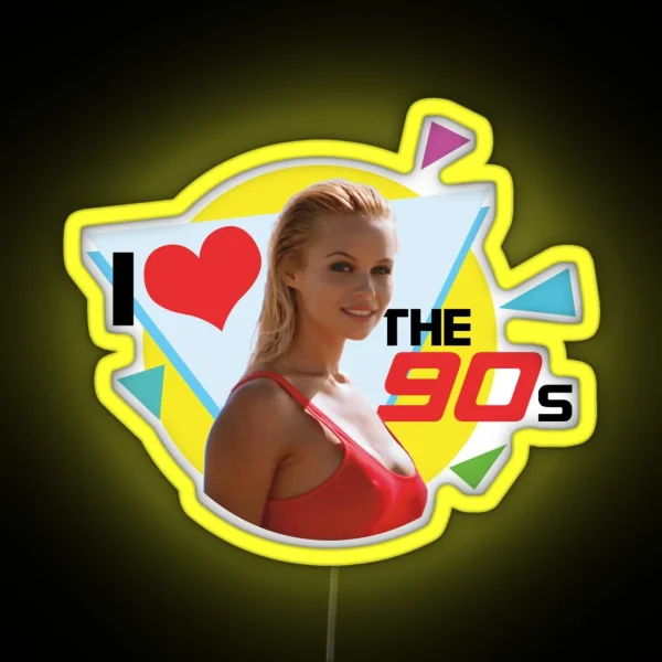 I Love The 90 S RGB Neon Sign