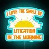 Fun Neon Sign for Lawyers and Litigators Office Decor Inspiration