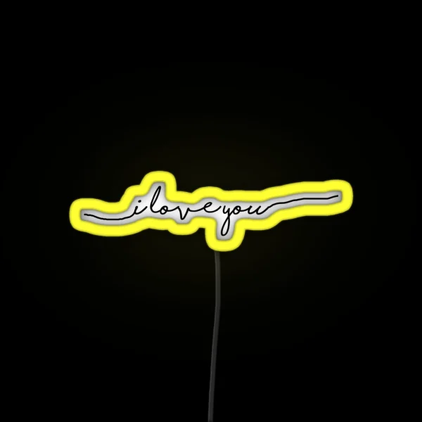 I Love You RGB Neon Sign