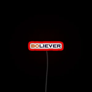 I M A BOLIEVER RGB Neon Sign