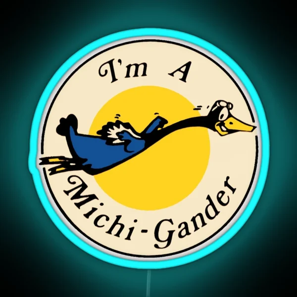 I M A Michi Gander Vintage RGB Neon Sign