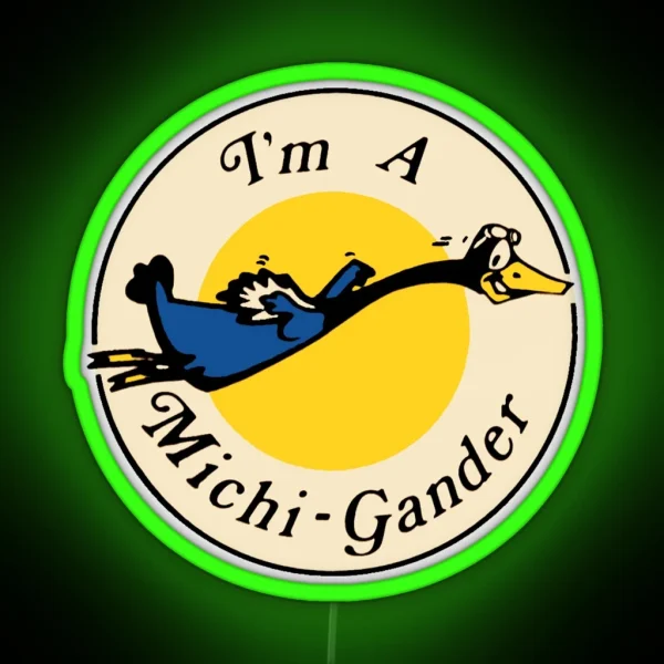 I M A Michi Gander Vintage RGB Neon Sign