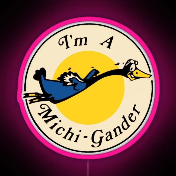 I M A Michi Gander Vintage RGB Neon Sign