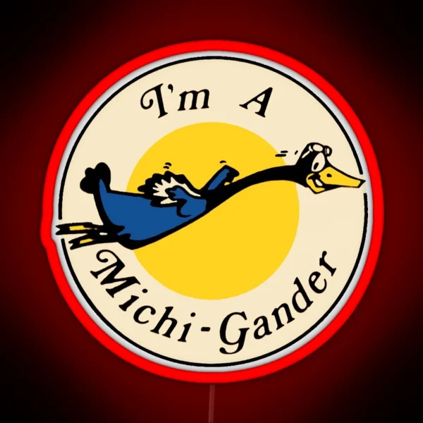 I M A Michi Gander Vintage RGB Neon Sign