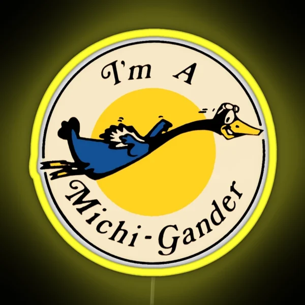 I M A Michi Gander Vintage RGB Neon Sign