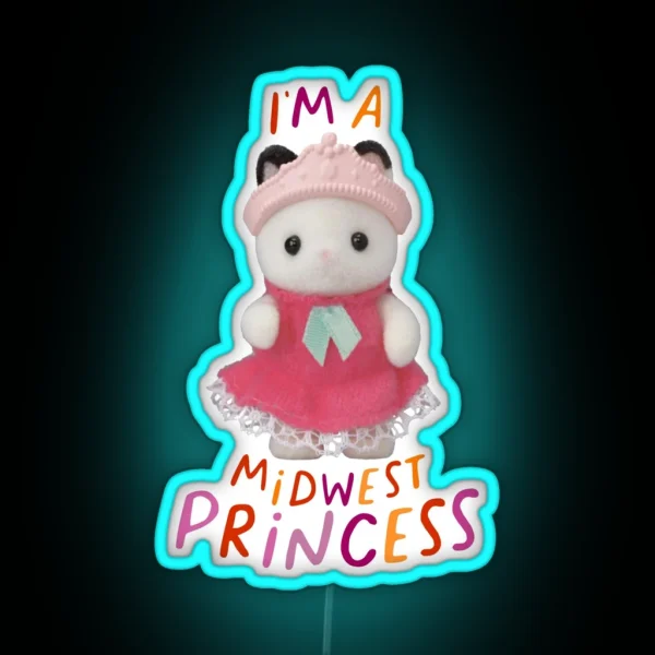 I M A Midwest Princess RGB Neon Sign