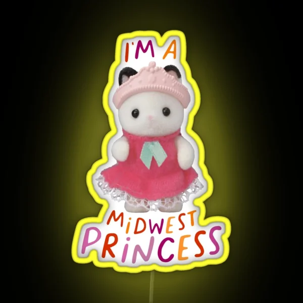 I M A Midwest Princess RGB Neon Sign