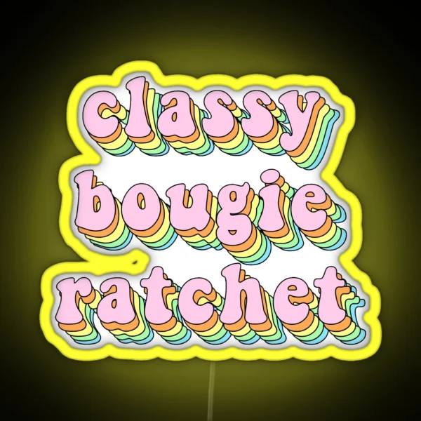 I M A Savage RGB Neon Sign