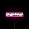 RGB Neon Lawyer Gift with Humorous I'm Billing You Sign