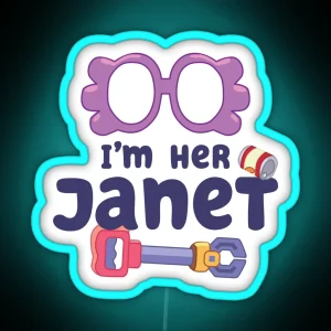 I M Her Janet RGB Neon Sign