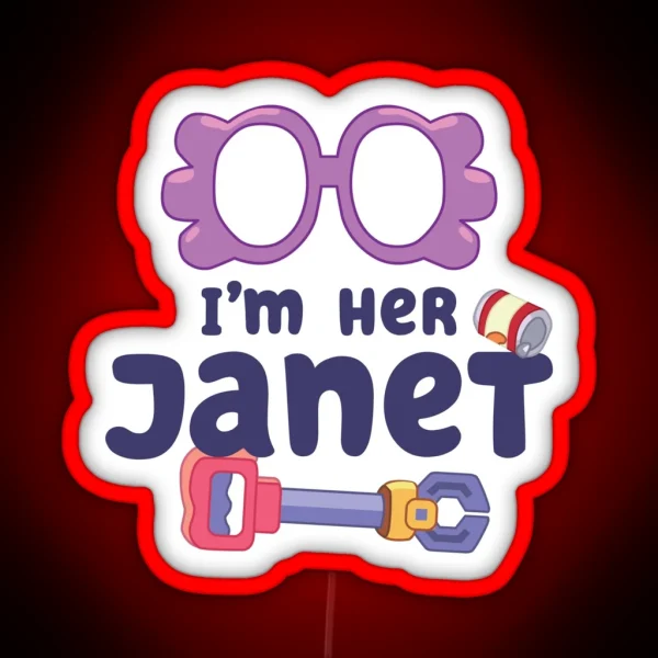 I M Her Janet RGB Neon Sign
