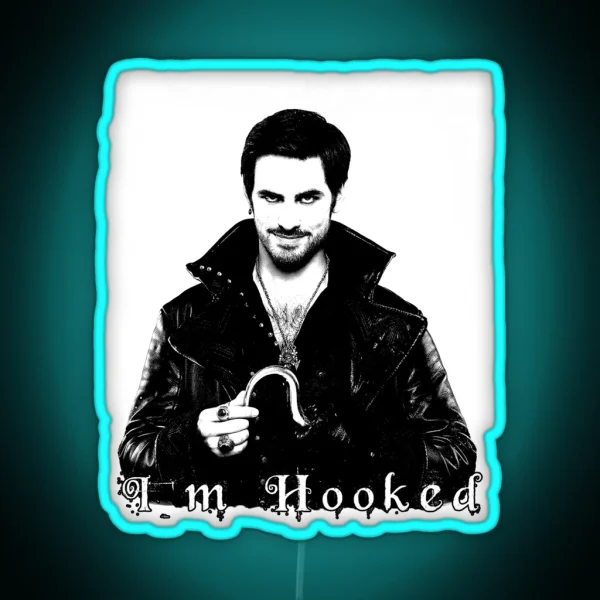 I M Hooked RGB Neon Sign