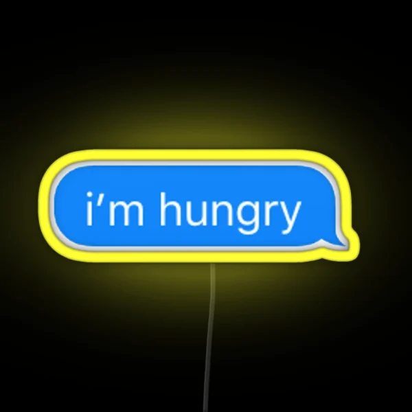 I M Hungry RGB Neon Sign