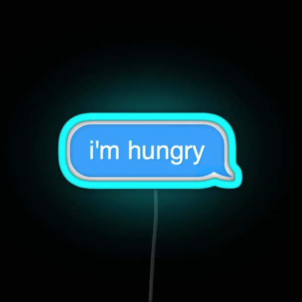 I M Hungry RGB Neon Sign