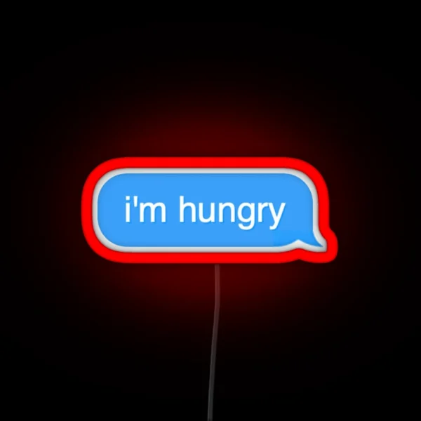 I M Hungry RGB Neon Sign