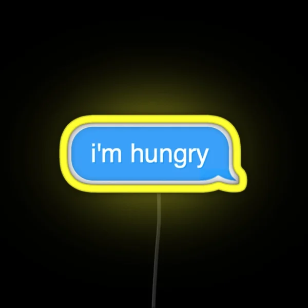 I M Hungry RGB Neon Sign