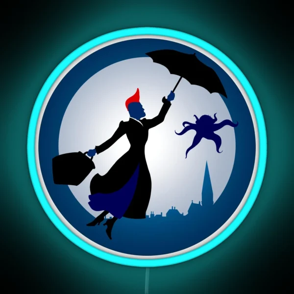 I M Mary Poppins Y All RGB Neon Sign