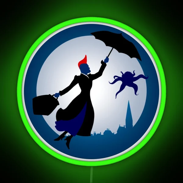 I M Mary Poppins Y All RGB Neon Sign