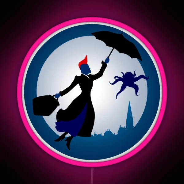 I M Mary Poppins Y All RGB Neon Sign