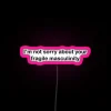 Boldly Display Your Unapologetic Spirit with Feminist Rebellion RGB Neon Sign