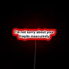 Emboldening Rebellion Against Toxic Masculinity, A Bold Neon Sign Statement