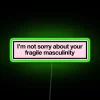 Empowering Feminine Spaces with Unapologetic Attitude Neon Home Decor Accent