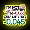 Qualify Your Excitement with High-Tech RGB Neon Speed Qualifier Sign