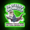 Unique Otter-Themed Neon Sign with Vibrant RGB Color Accents