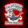 Vibrant Otter-Inspired Rainbow Glow Wall Sign with Full Color Spectrum