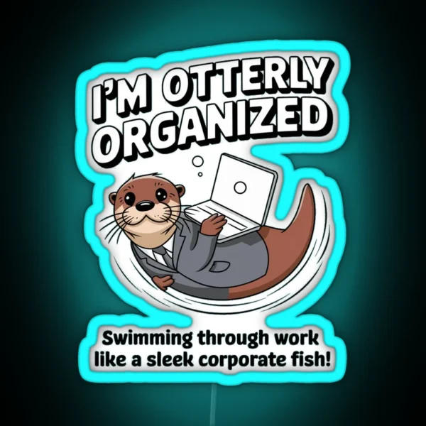 I M Otterly RGB Neon Sign