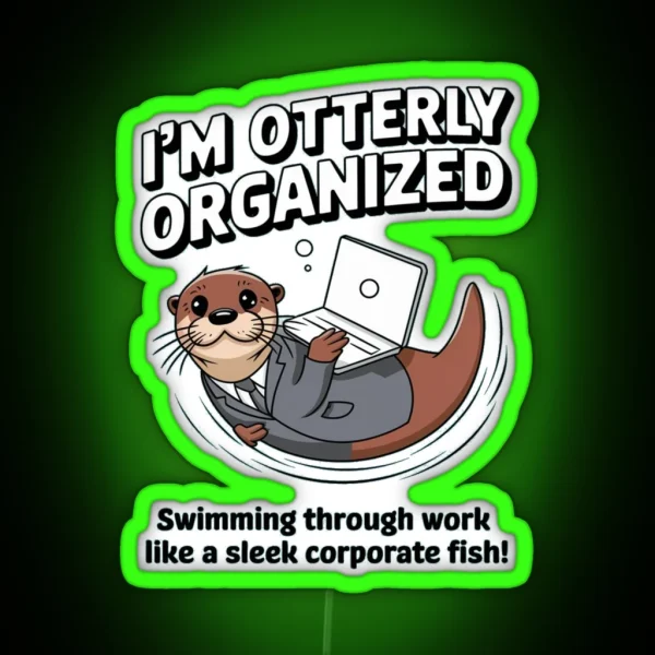 I M Otterly RGB Neon Sign