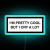 Emotional Rainbow LED Sign for Rooms with Empathetic Vibes and Mood Lighting