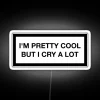 Emotive Neon Sign with Mellow Hue and Touching Personality Details