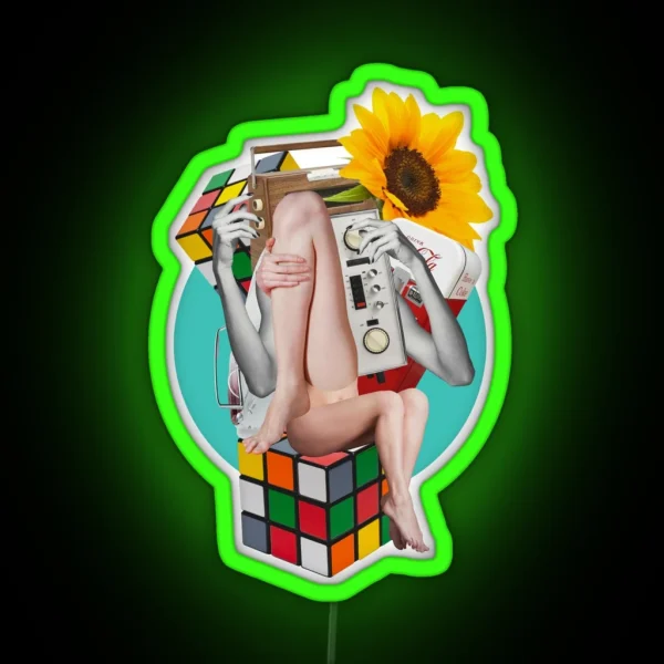 I M Waiting For The Man RGB Neon Sign