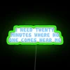 Personal Space and Relaxation with Vibrant RGB Neon Sign Decor