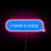 RGB Neon LED Light Box Sign for Modern Marg Art Display