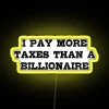 Protest Sign for Social Awareness - Tax Justice for Everyone Message