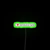 Reproductive Rights Activism Symbol Neon Sign, Feminist Pro Choice Statement