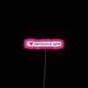 Reproductive Rights Symbolic Red Neon LED Canvas Sign Display Illumination