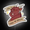 RGB neon LED dragon wall art for bold decor enthusiasts.