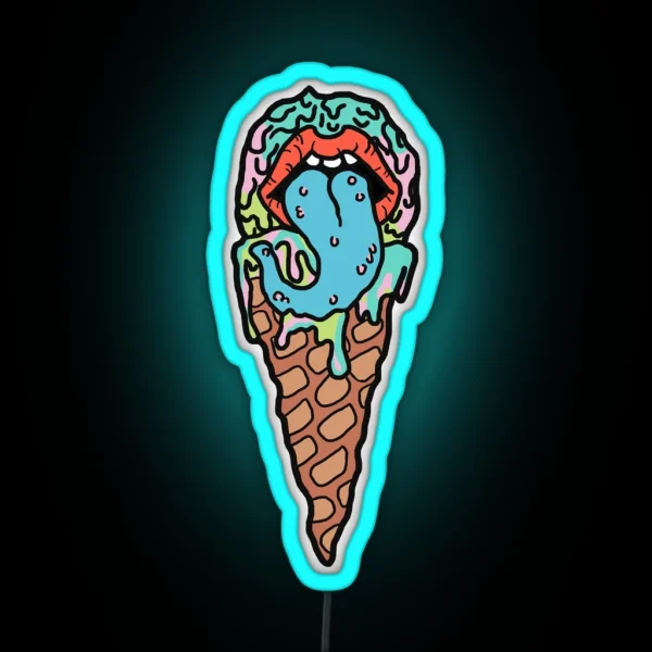 I Scream RGB Neon Sign