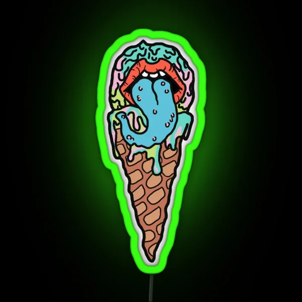I Scream RGB Neon Sign